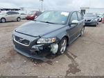 2009 Volvo S40 2.5t R-design Gray vin: YV1MS672792456272