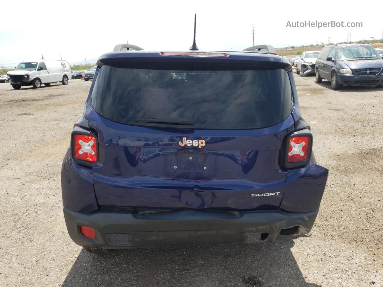 2017 Jeep Renegade Sport Blue vin: ZACCJAAB0HPE54478