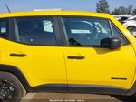 2018 Jeep Renegade Sport Fwd Yellow vin: ZACCJAAB0JPG98492