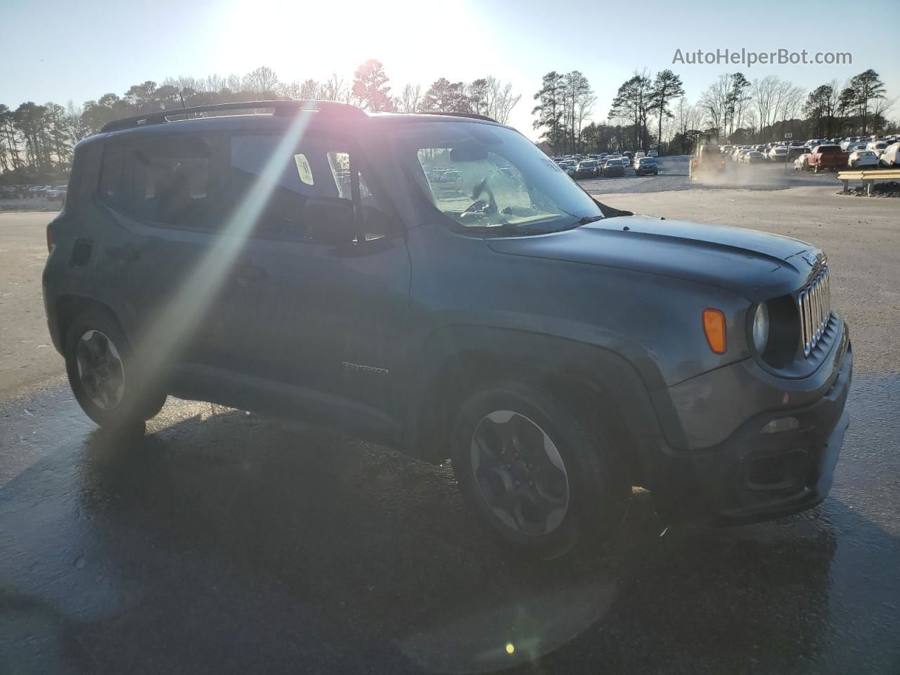 2017 Jeep Renegade Sport Gray vin: ZACCJAAB1HPG05814