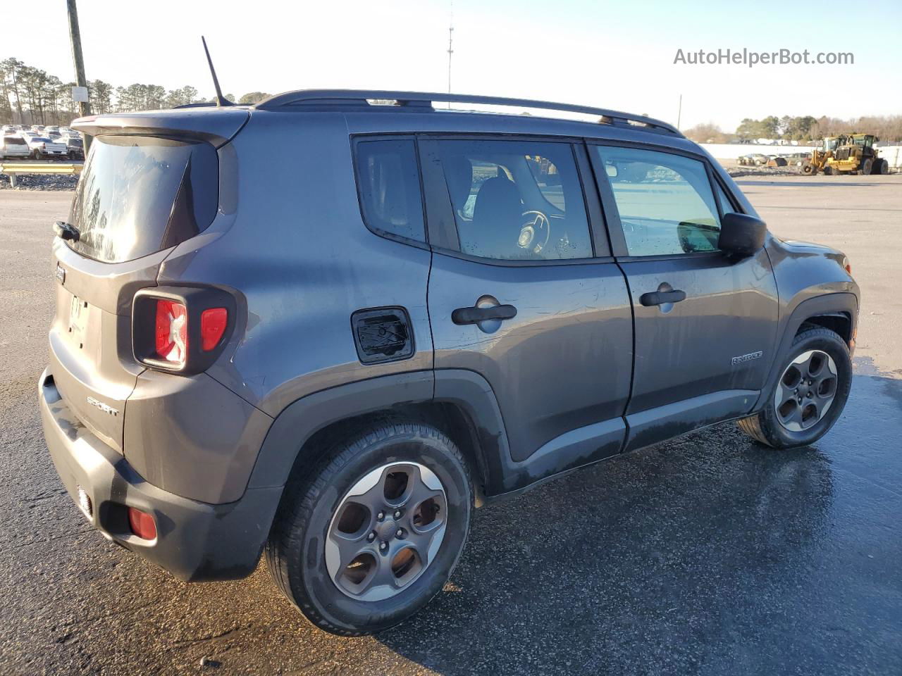 2017 Jeep Renegade Sport Gray vin: ZACCJAAB1HPG05814