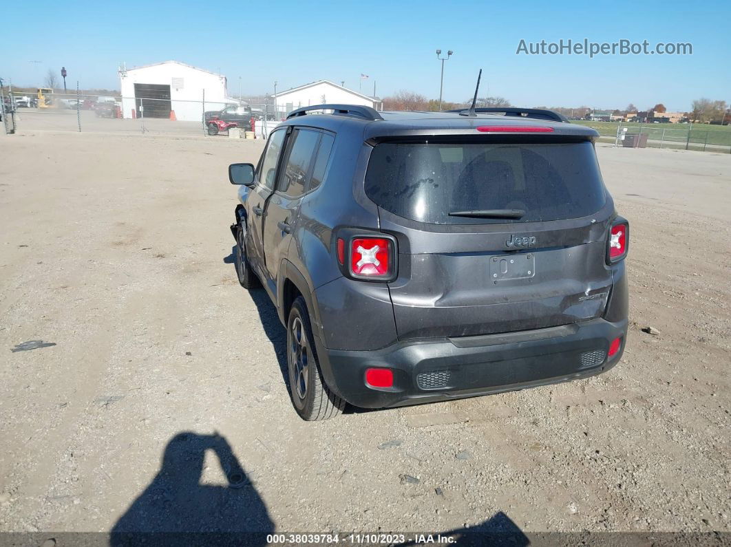 2017 Jeep Renegade Sport Fwd Gray vin: ZACCJAAB2HPF55134