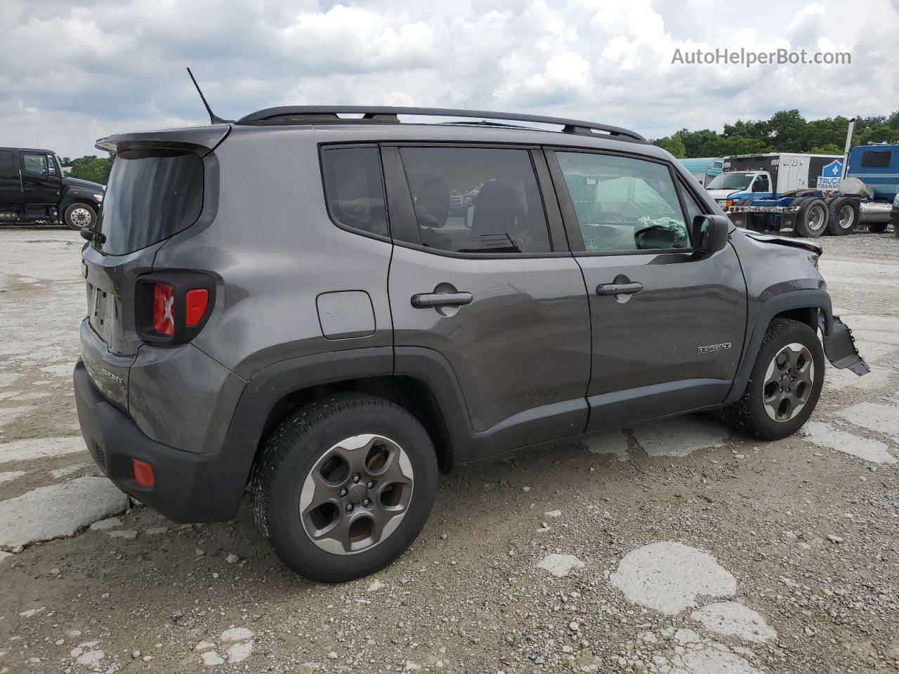 2017 Jeep Renegade Sport Charcoal vin: ZACCJAAB3HPF60438