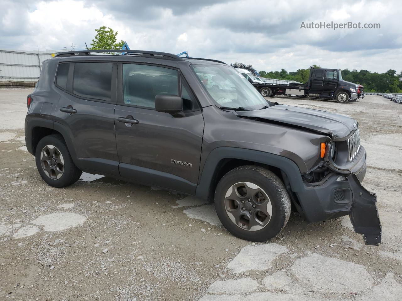 2017 Jeep Renegade Sport Charcoal vin: ZACCJAAB3HPF60438