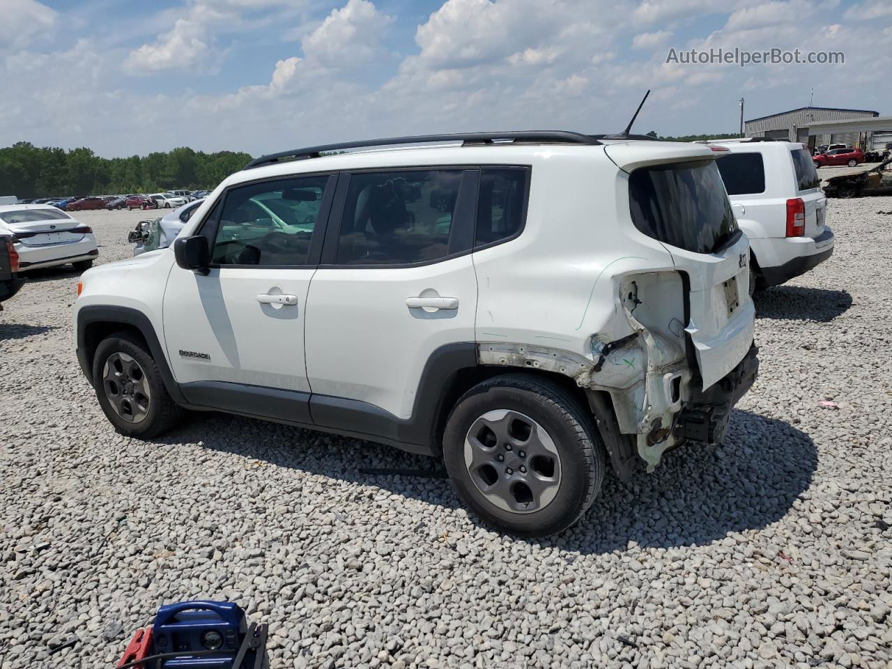 2017 Jeep Renegade Sport Белый vin: ZACCJAAB3HPF92046