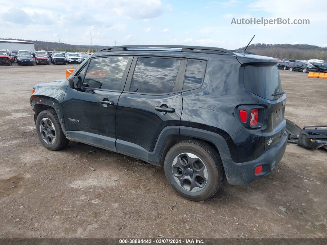 2017 Jeep Renegade Sport Fwd Black vin: ZACCJAAB6HPE50662