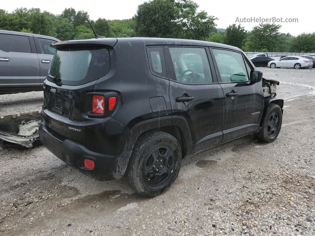 2017 Jeep Renegade Sport Black vin: ZACCJAAB6HPF18782