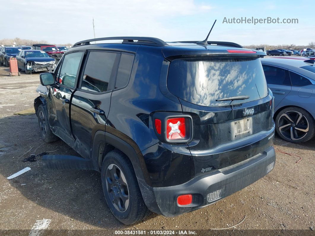 2017 Jeep Renegade Sport Fwd Черный vin: ZACCJAAB6HPF35226