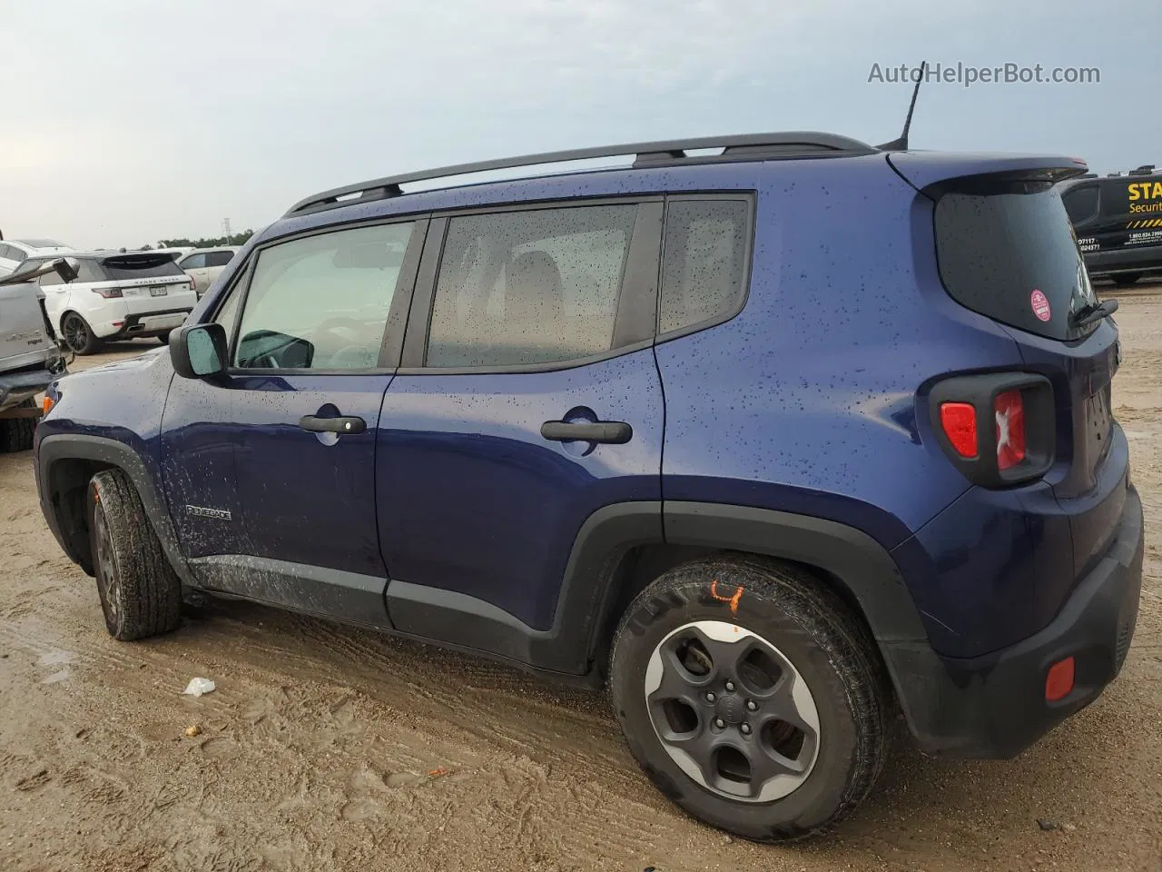 2018 Jeep Renegade Sport Синий vin: ZACCJAAB6JPH24092