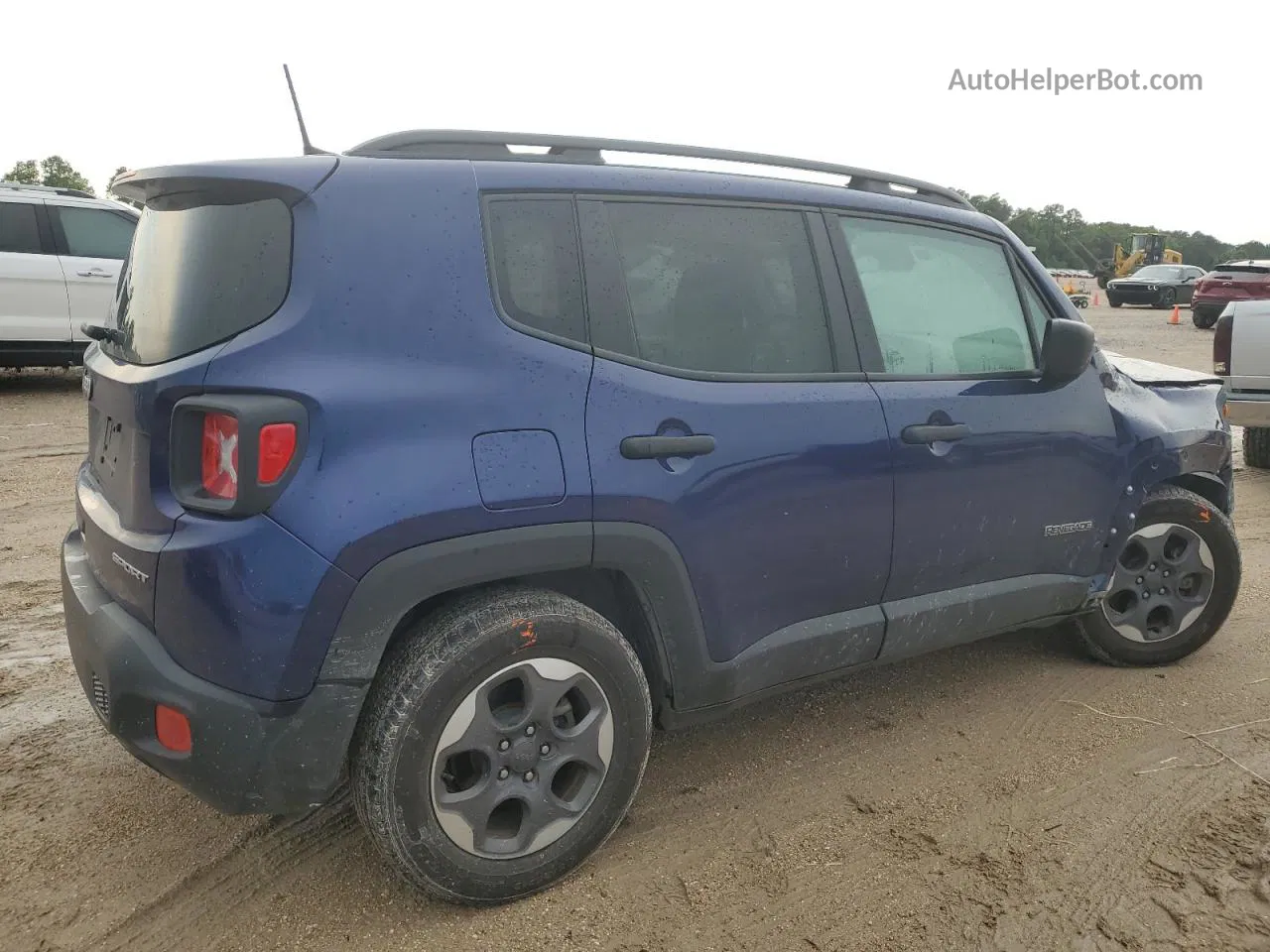 2018 Jeep Renegade Sport Blue vin: ZACCJAAB6JPH24092