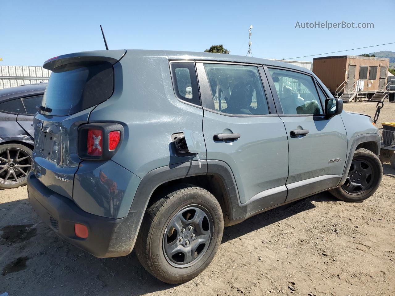 2018 Jeep Renegade Sport Gray vin: ZACCJAAB7JPG68289