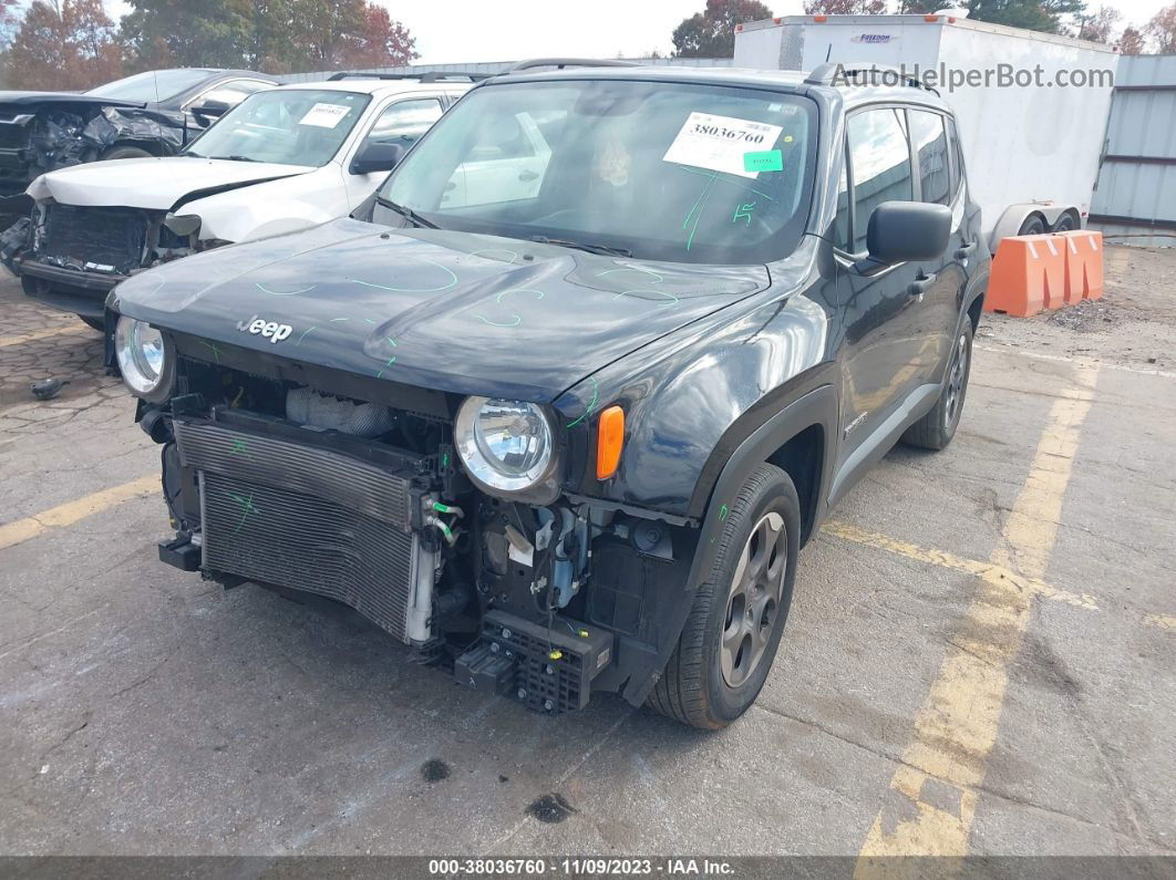 2017 Jeep Renegade Sport Fwd Black vin: ZACCJAAB9HPF79561