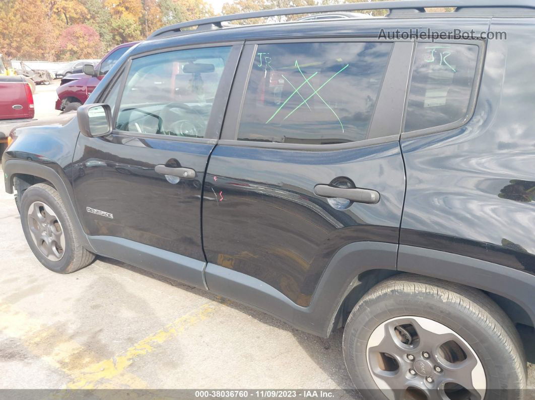 2017 Jeep Renegade Sport Fwd Black vin: ZACCJAAB9HPF79561