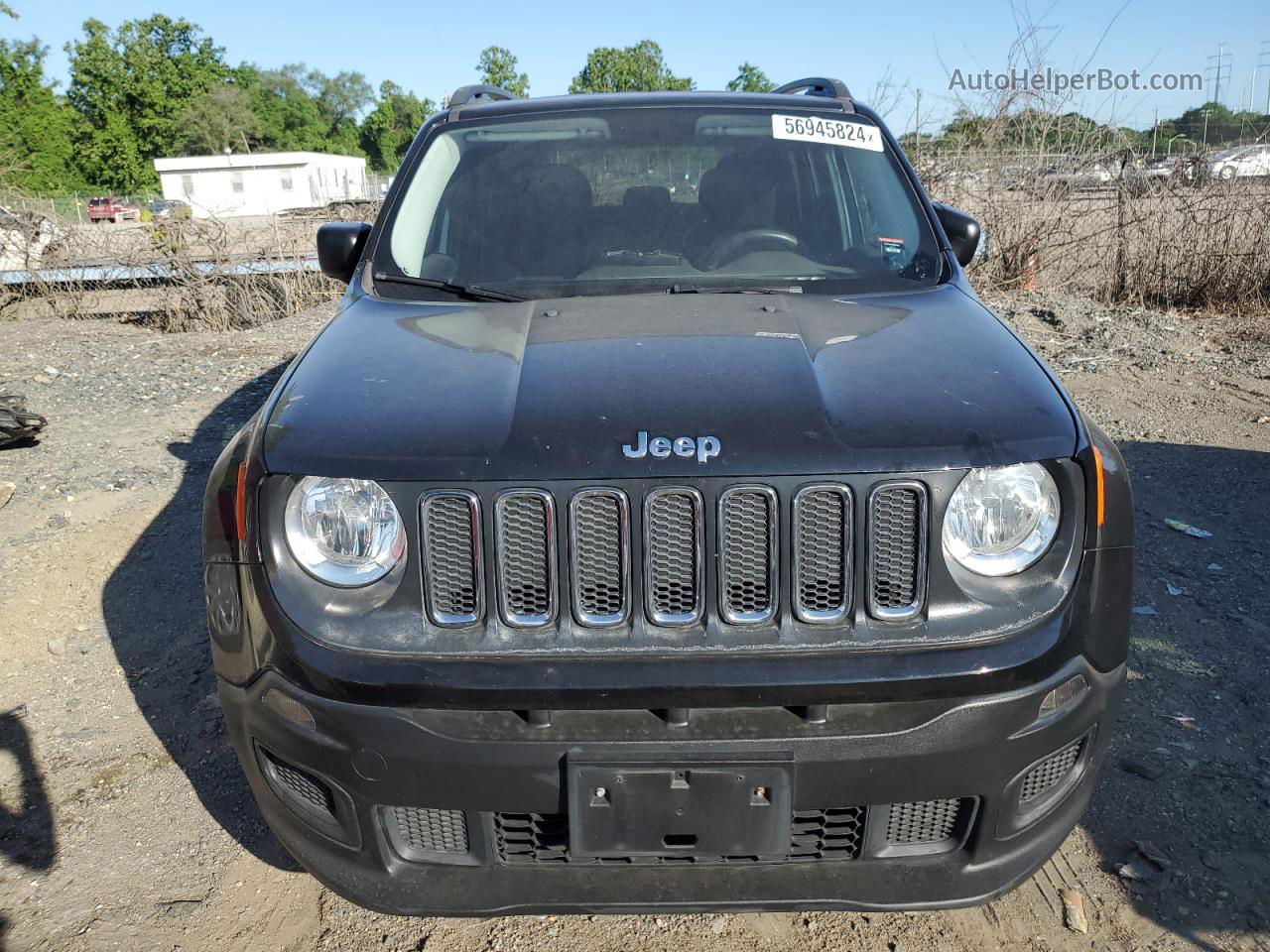 2017 Jeep Renegade Sport Black vin: ZACCJAAB9HPF82444