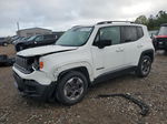 2018 Jeep Renegade Sport White vin: ZACCJAAB9JPG85823