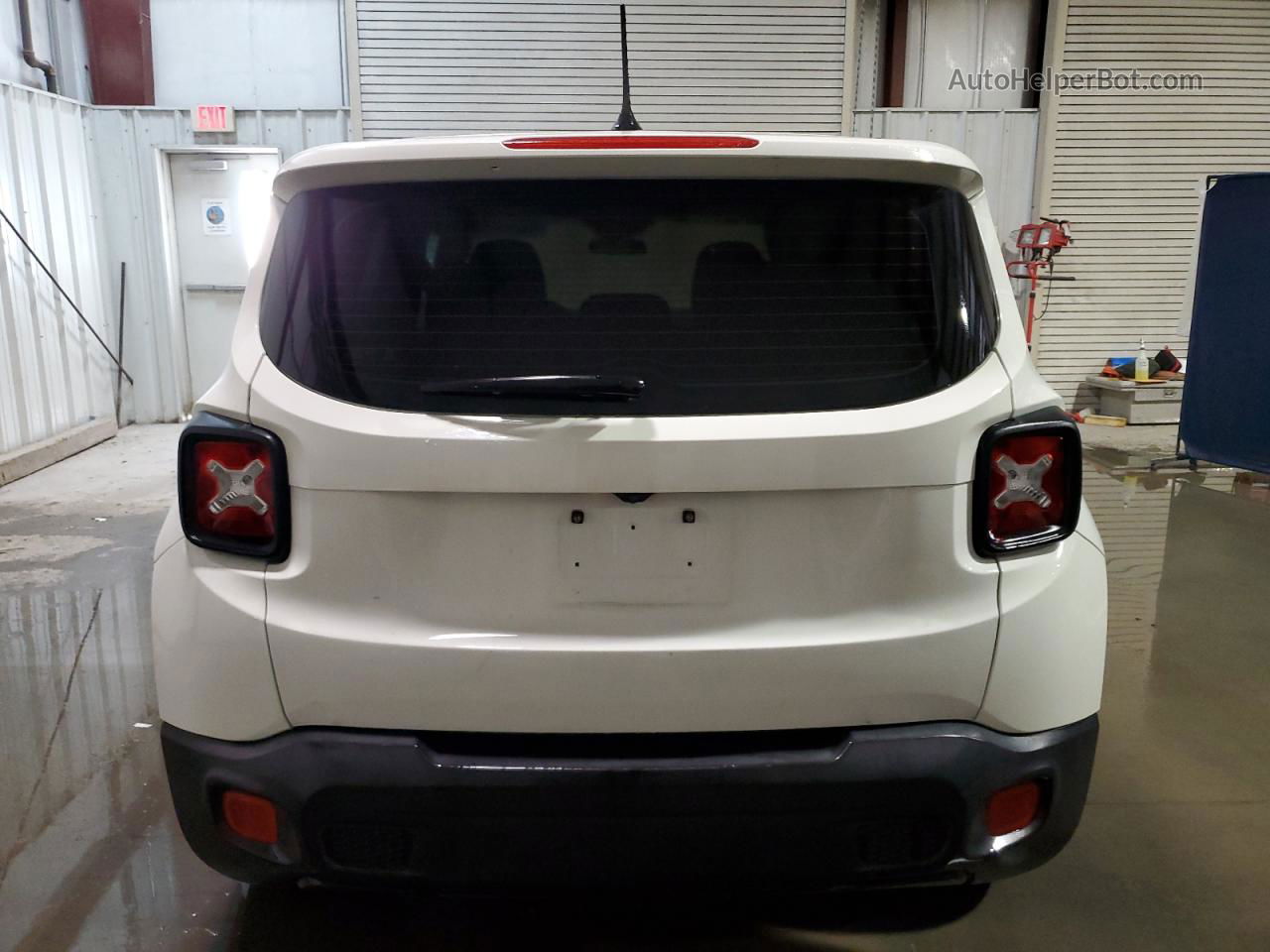 2017 Jeep Renegade Sport White vin: ZACCJAABXHPG22689