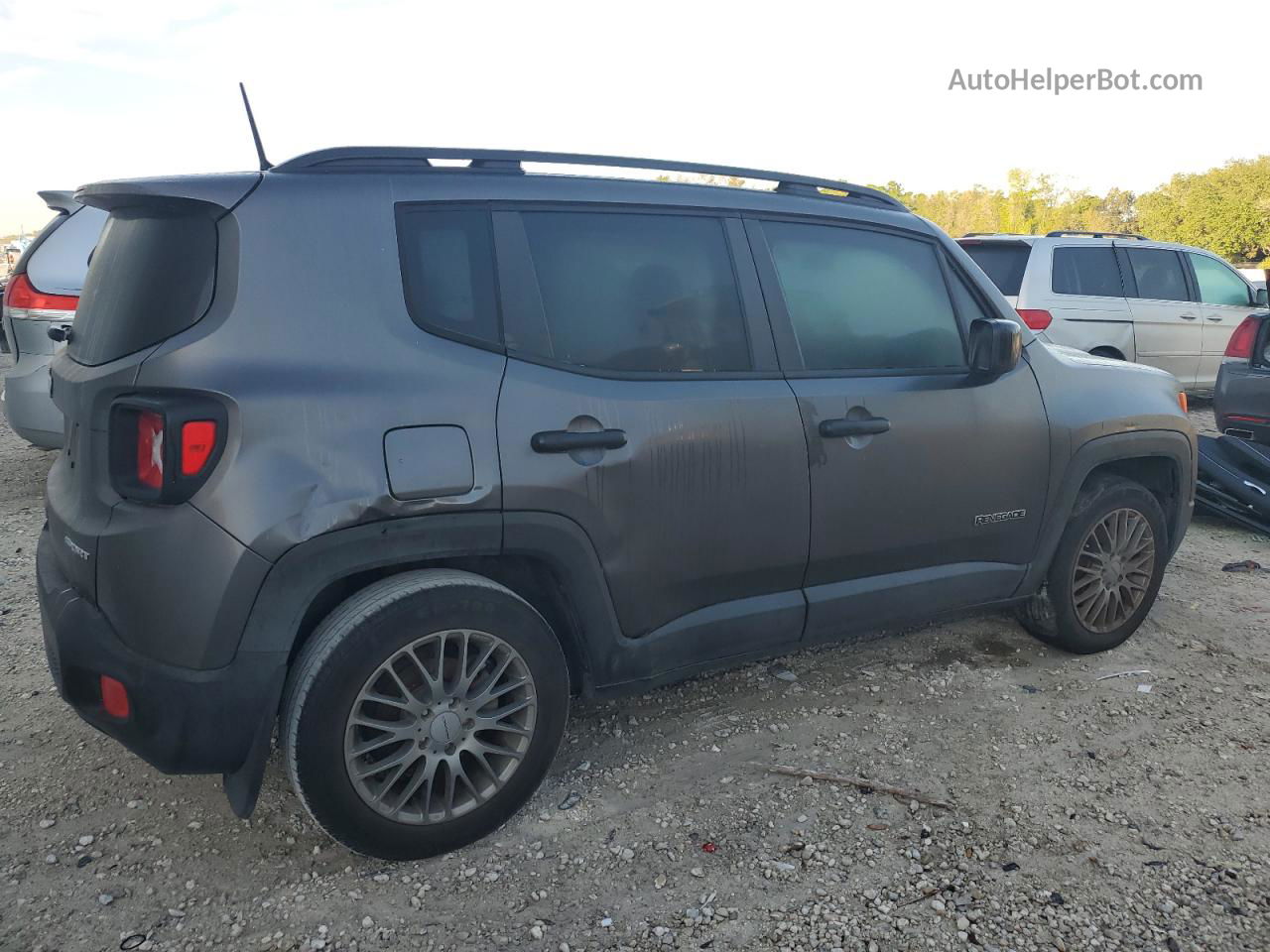 2018 Jeep Renegade Sport Gray vin: ZACCJAABXJPG88388