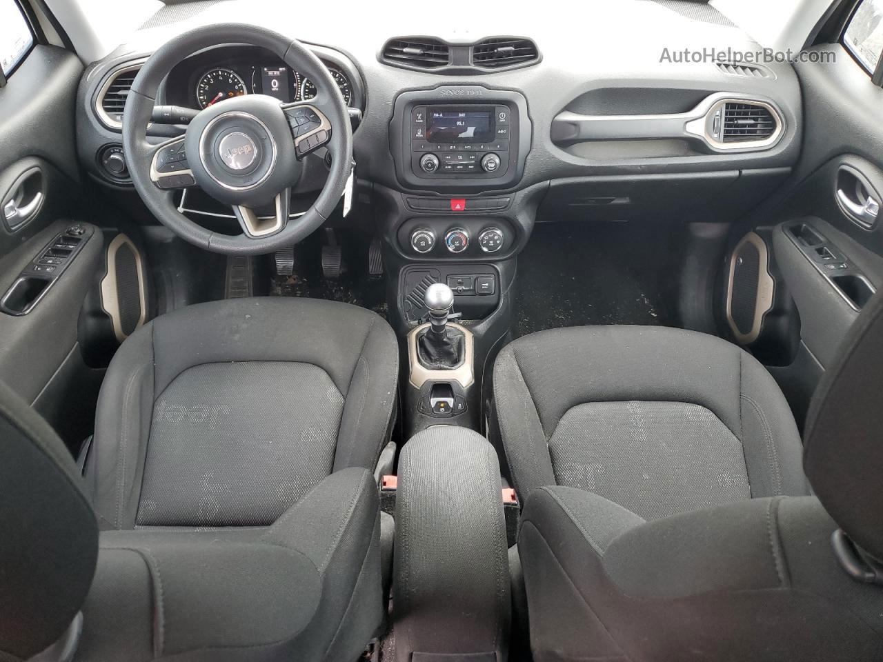 2015 Jeep Renegade Sport White vin: ZACCJAAH9FPC27596