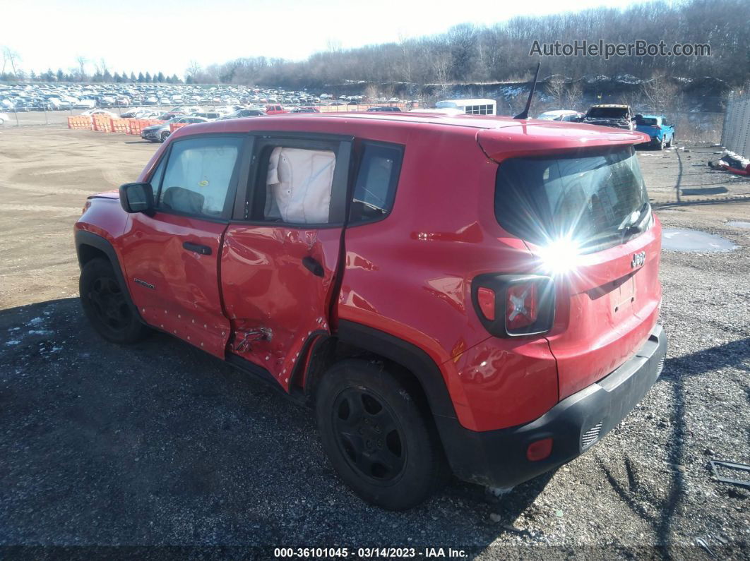 2015 Jeep Renegade Sport Красный vin: ZACCJAAT0FPB52857