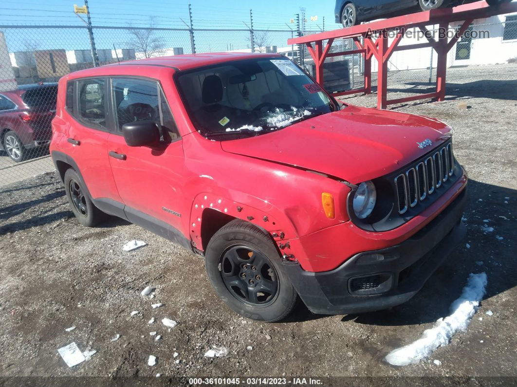 2015 Jeep Renegade Sport Red vin: ZACCJAAT0FPB52857