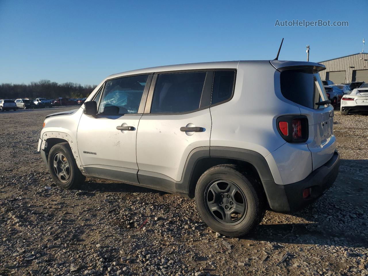 2015 Jeep Renegade Sport Silver vin: ZACCJAAT0FPB63184