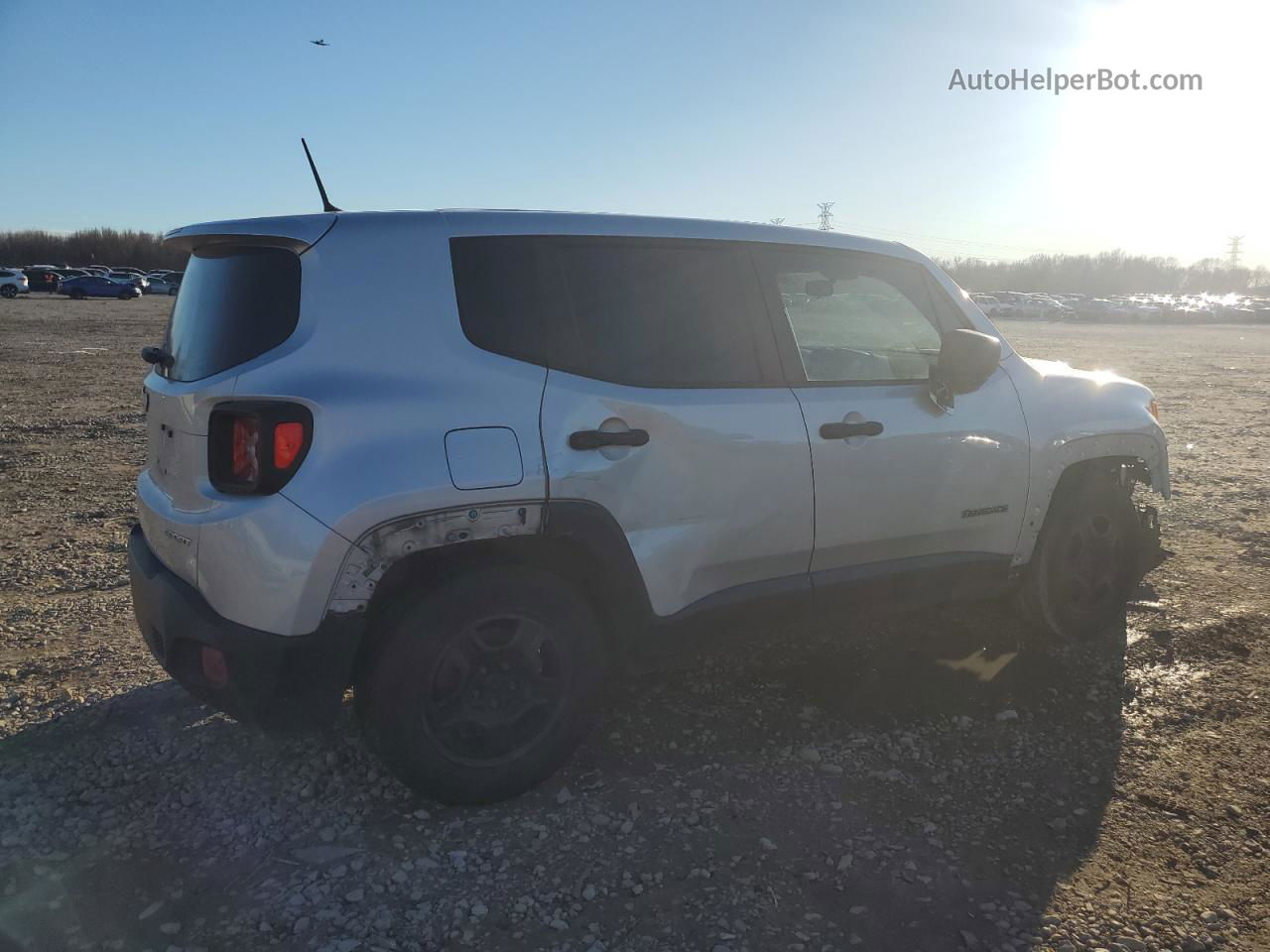 2015 Jeep Renegade Sport Silver vin: ZACCJAAT0FPB63184