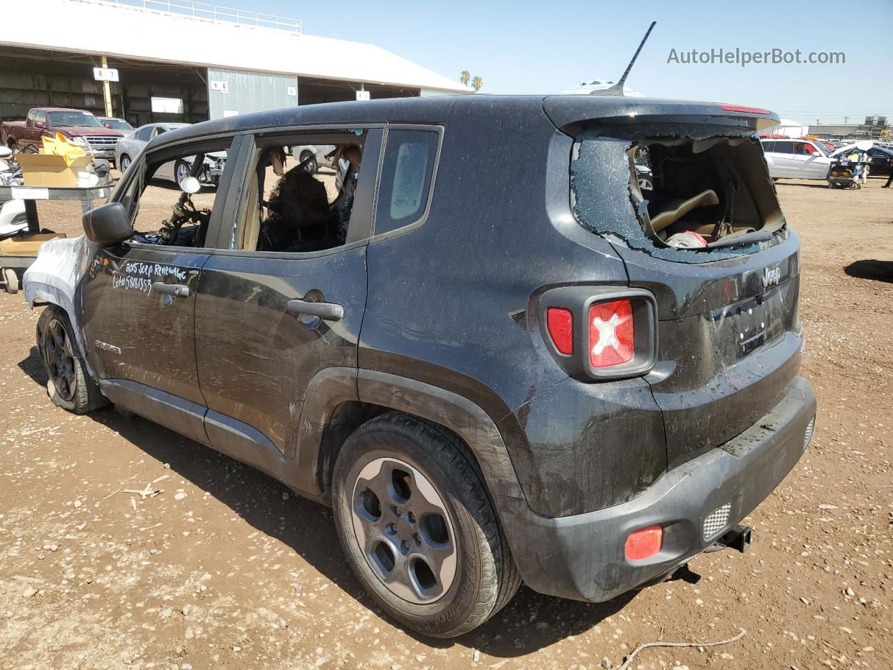 2015 Jeep Renegade Sport Black vin: ZACCJAAT2FPB76950