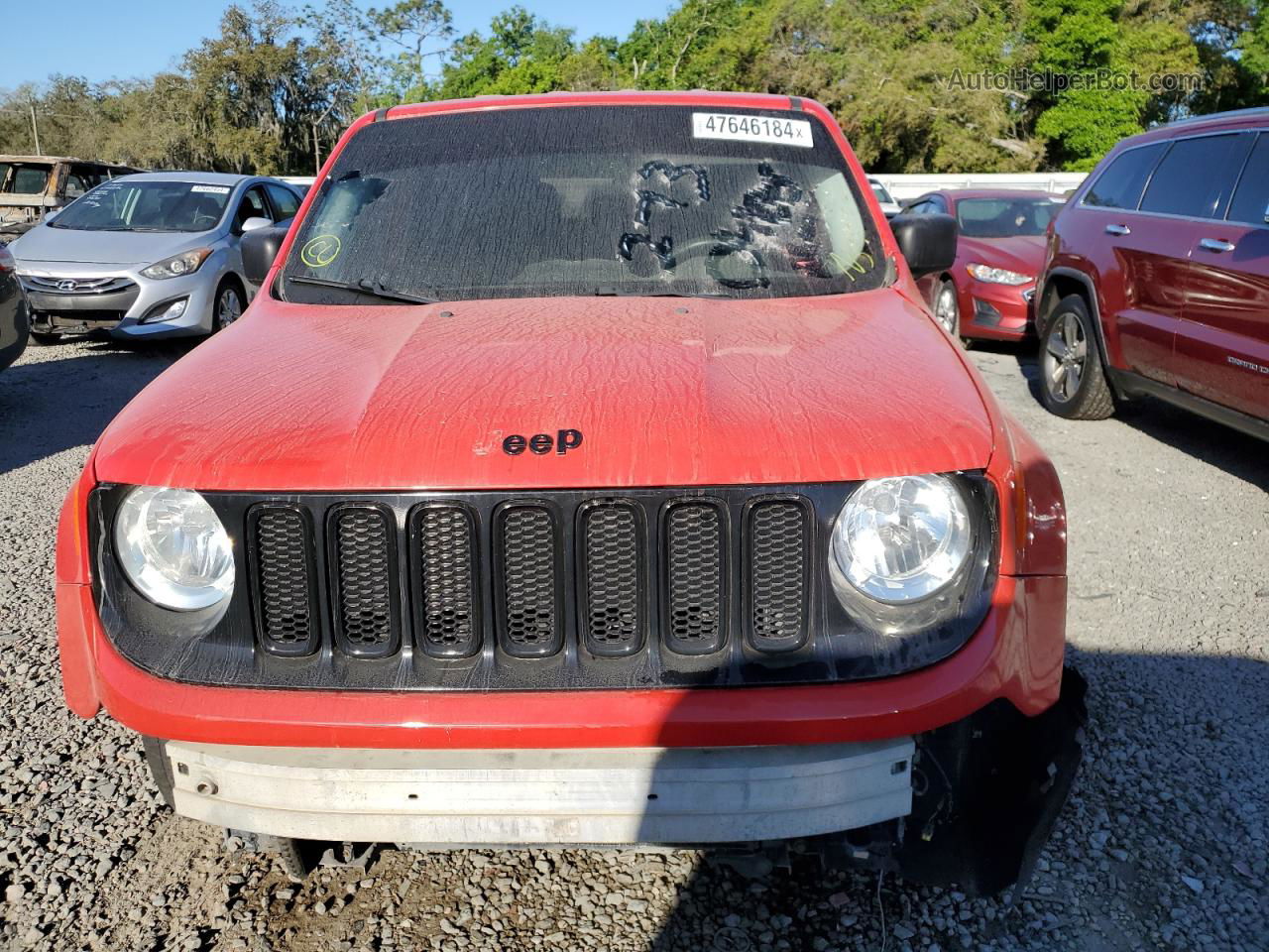 2015 Jeep Renegade Sport Red vin: ZACCJAAT2FPC00406