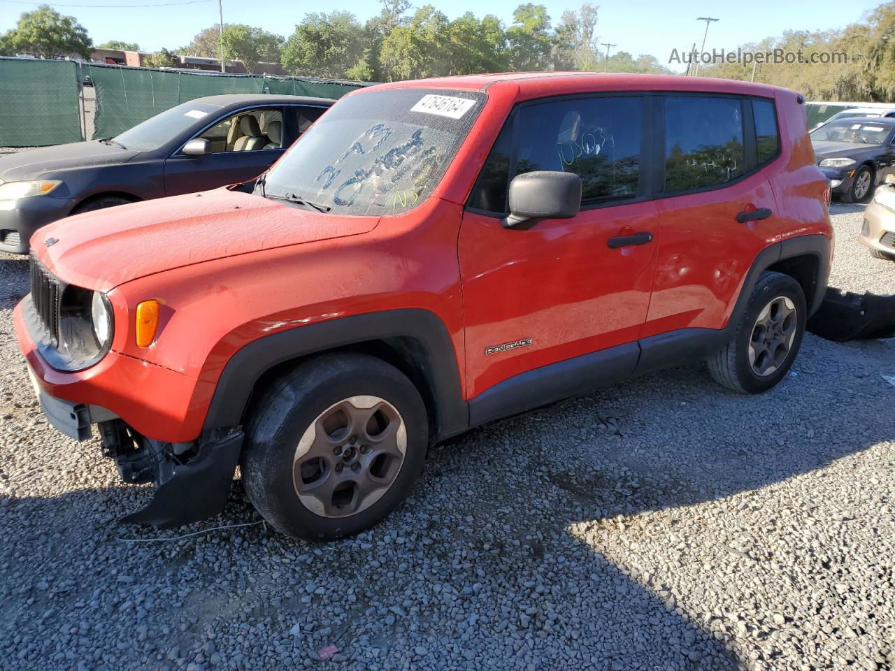 2015 Jeep Renegade Sport Red vin: ZACCJAAT2FPC00406