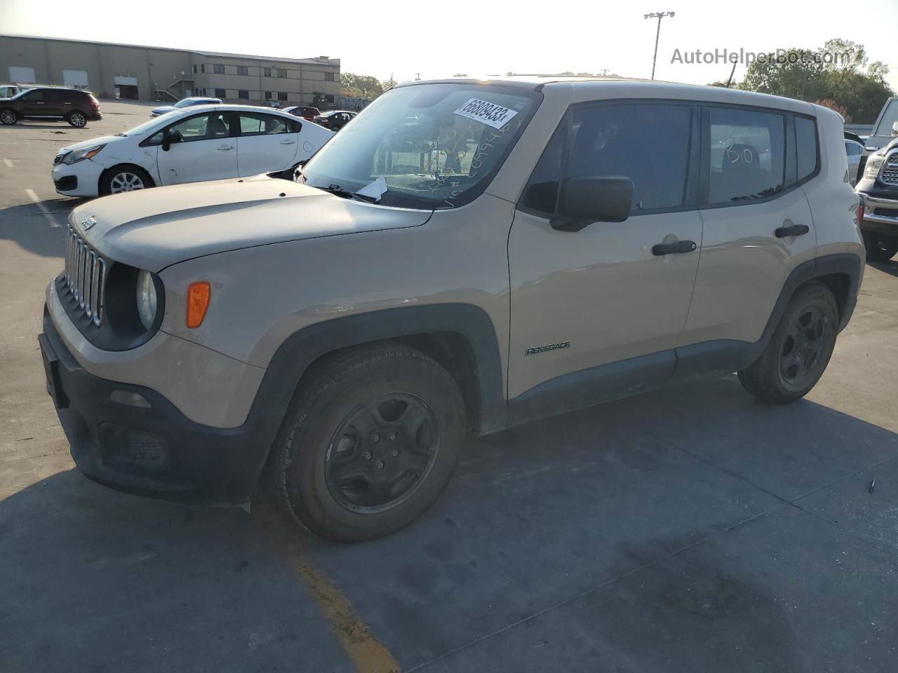 2015 Jeep Renegade Sport Tan vin: ZACCJAAT2FPC09946