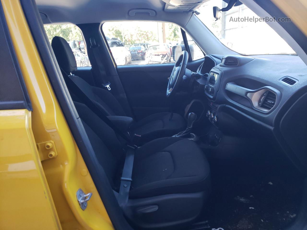 2015 Jeep Renegade Sport Yellow vin: ZACCJAAT4FPB78778