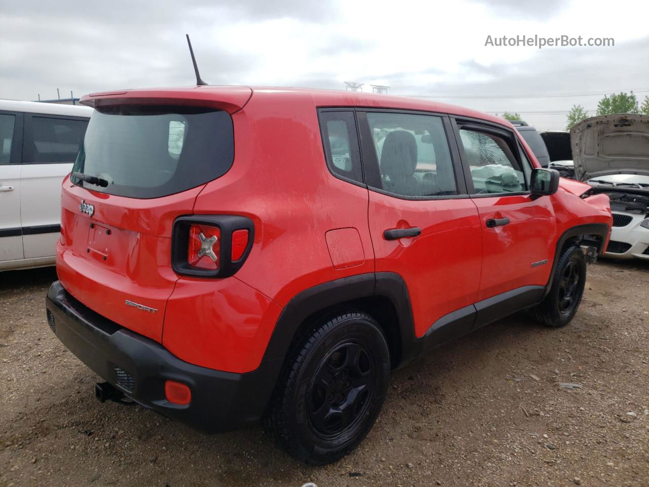 2015 Jeep Renegade Sport Red vin: ZACCJAAT6FPB24107