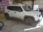 2015 Jeep Renegade Sport White vin: ZACCJAAT8FPC26489