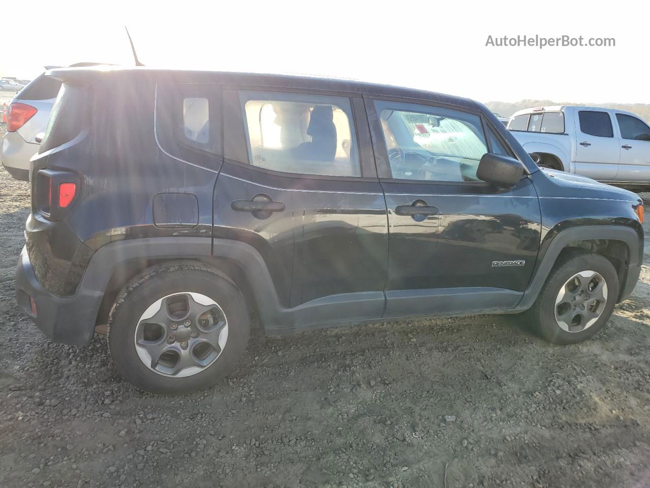 2015 Jeep Renegade Sport Черный vin: ZACCJAAT9FPB24070