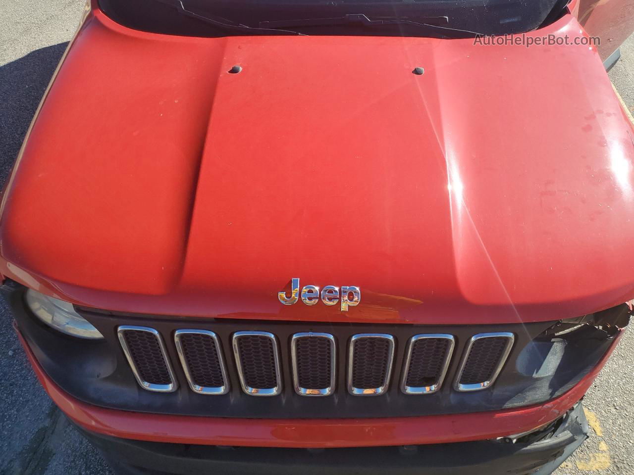 2017 Jeep Renegade Latitude Red vin: ZACCJABB0HPE42507