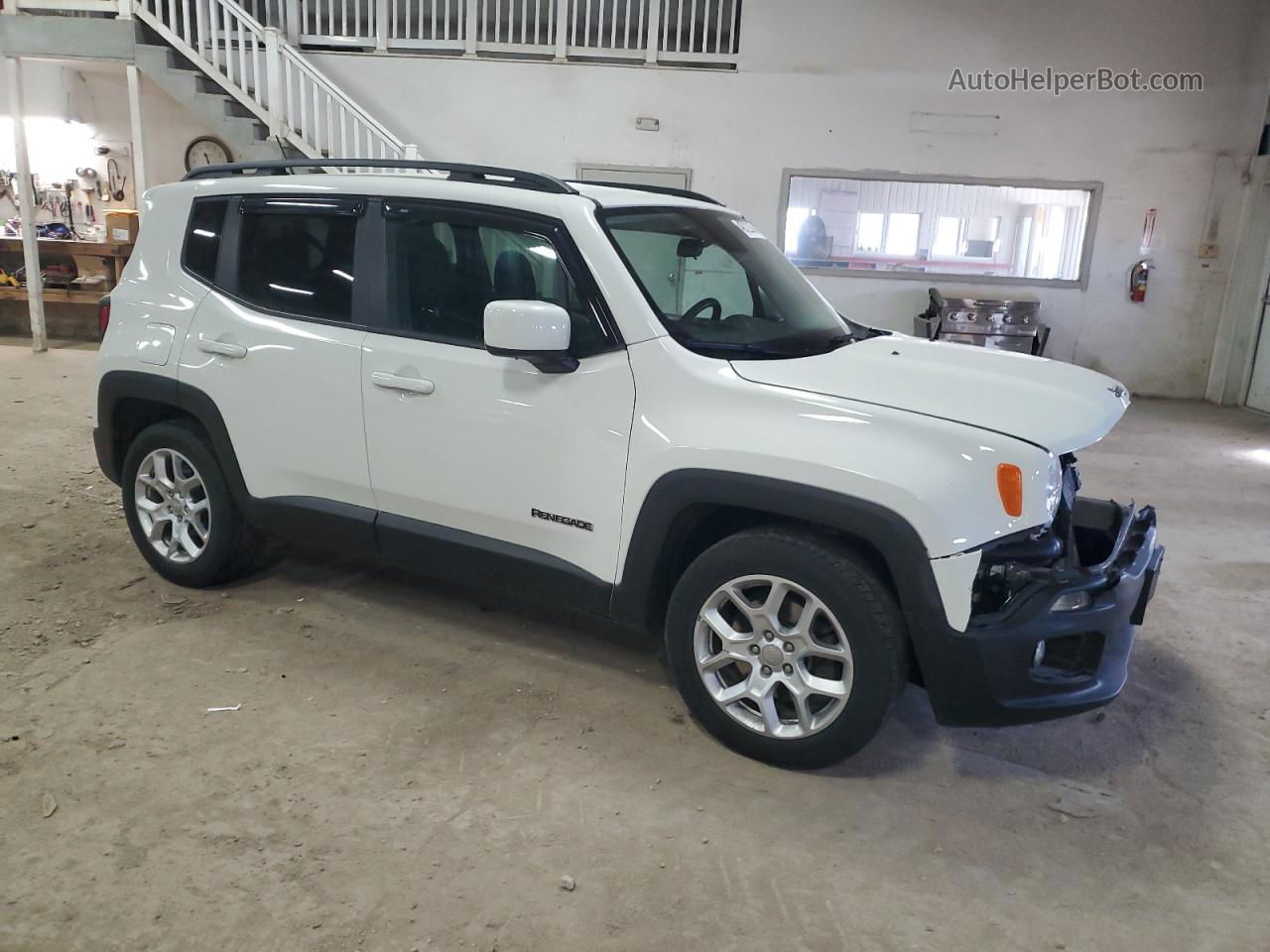 2017 Jeep Renegade Latitude White vin: ZACCJABB0HPE57430