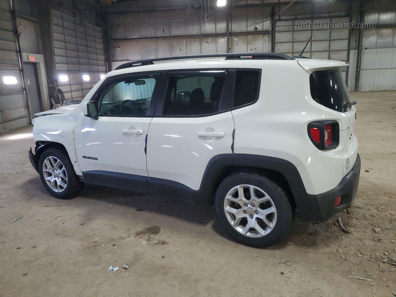 2017 Jeep Renegade Latitude White vin: ZACCJABB0HPE57430