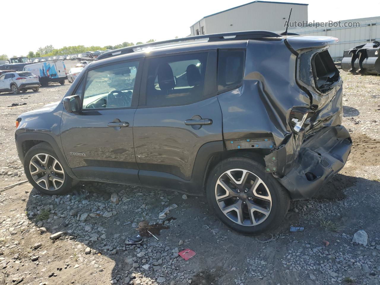 2018 Jeep Renegade Latitude Charcoal vin: ZACCJABB0JPG83151