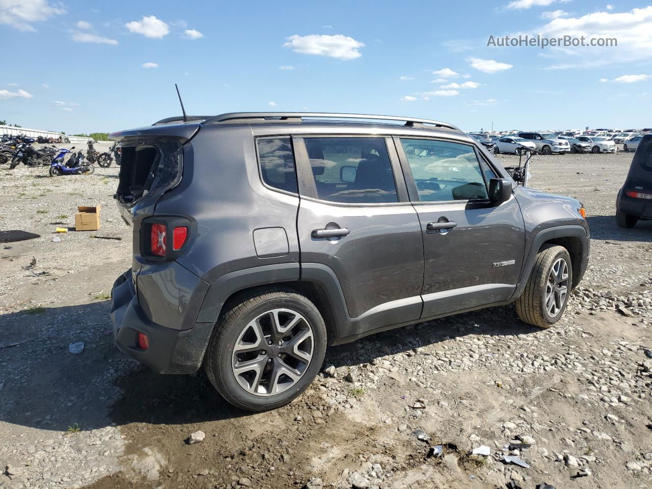 2018 Jeep Renegade Latitude Charcoal vin: ZACCJABB0JPG83151