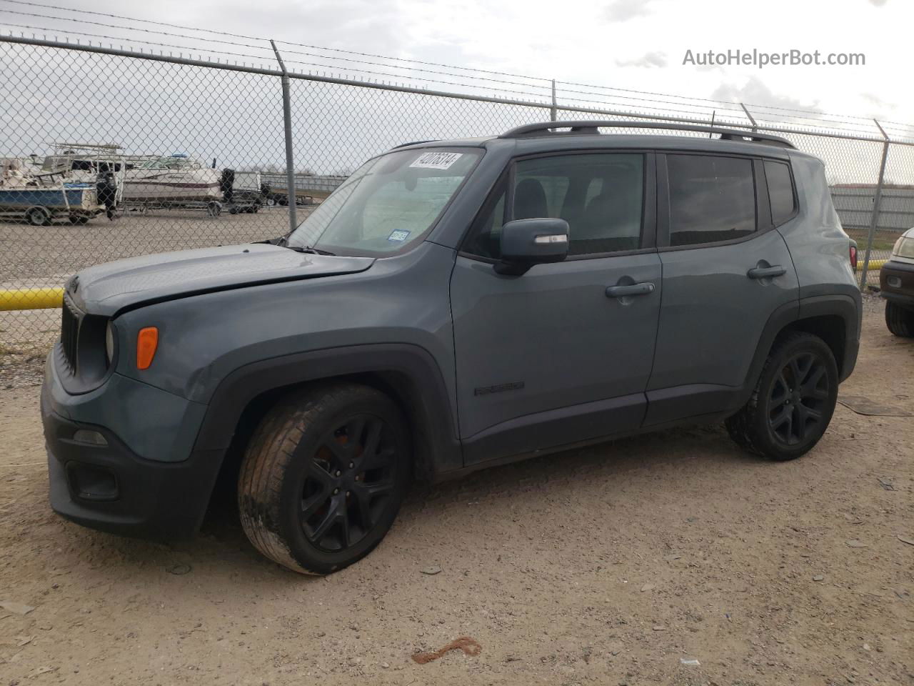 2018 Jeep Renegade Latitude Gray vin: ZACCJABB0JPH39508