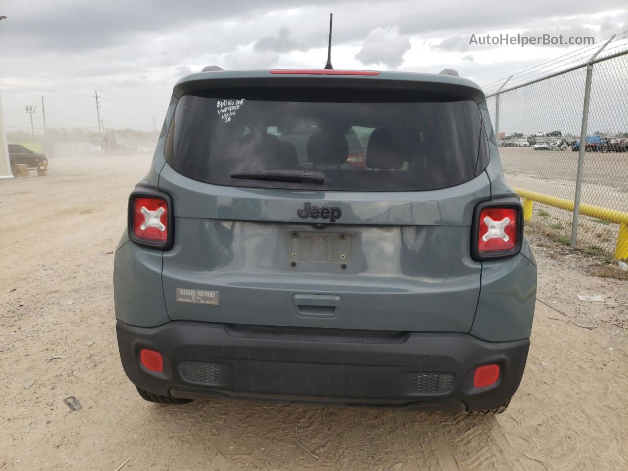 2018 Jeep Renegade Latitude Gray vin: ZACCJABB0JPH39508