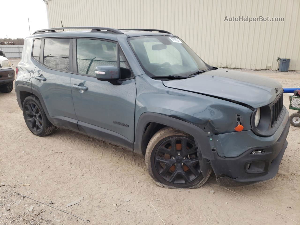 2018 Jeep Renegade Latitude Gray vin: ZACCJABB0JPH39508