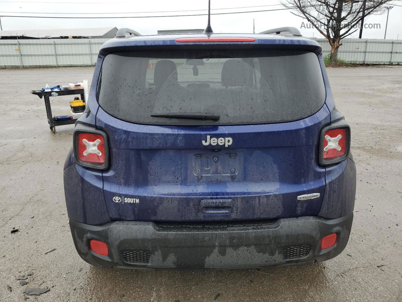 2018 Jeep Renegade Latitude Blue vin: ZACCJABB0JPH47978