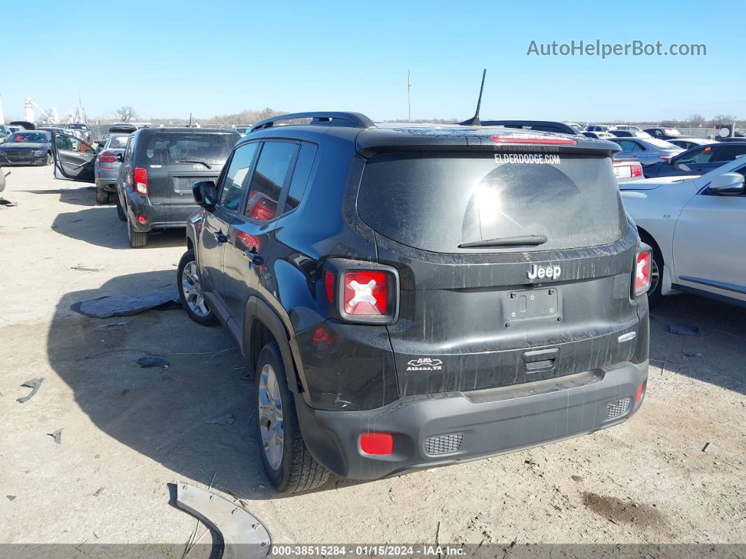 2018 Jeep Renegade Latitude Fwd Black vin: ZACCJABB0JPJ20131