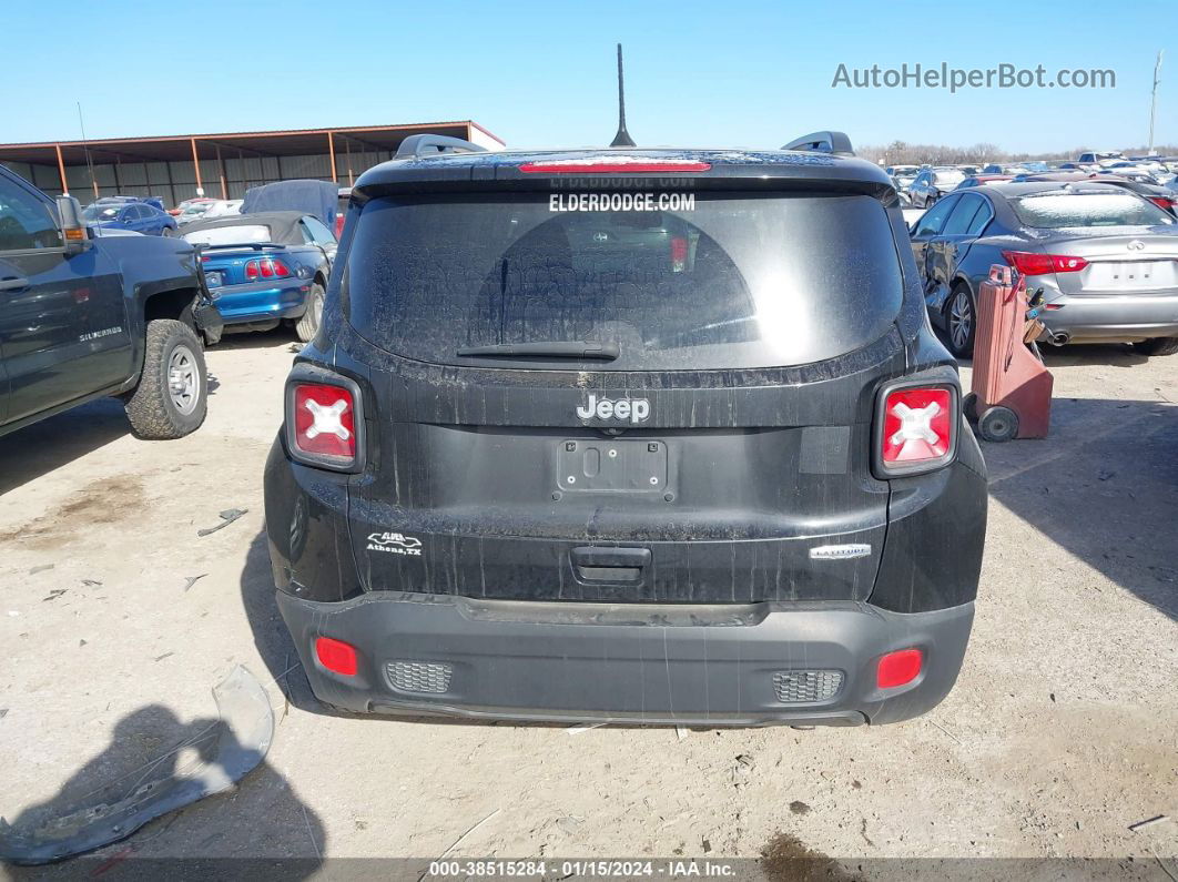 2018 Jeep Renegade Latitude Fwd Черный vin: ZACCJABB0JPJ20131