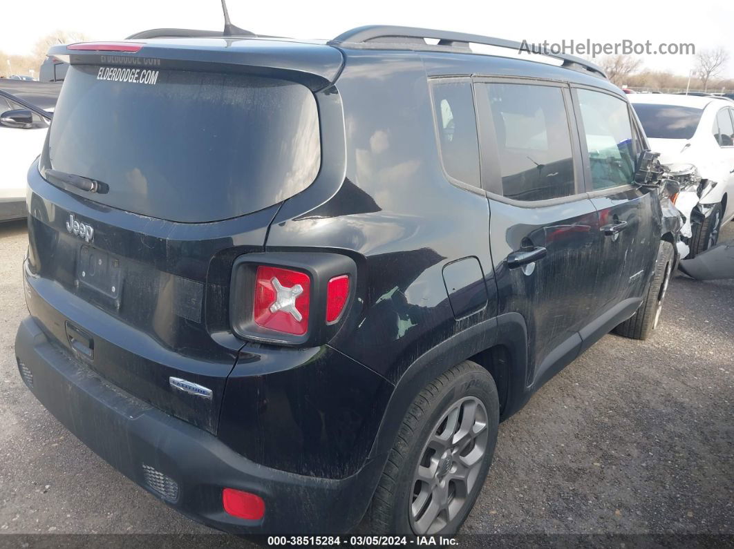 2018 Jeep Renegade Latitude Fwd Black vin: ZACCJABB0JPJ20131