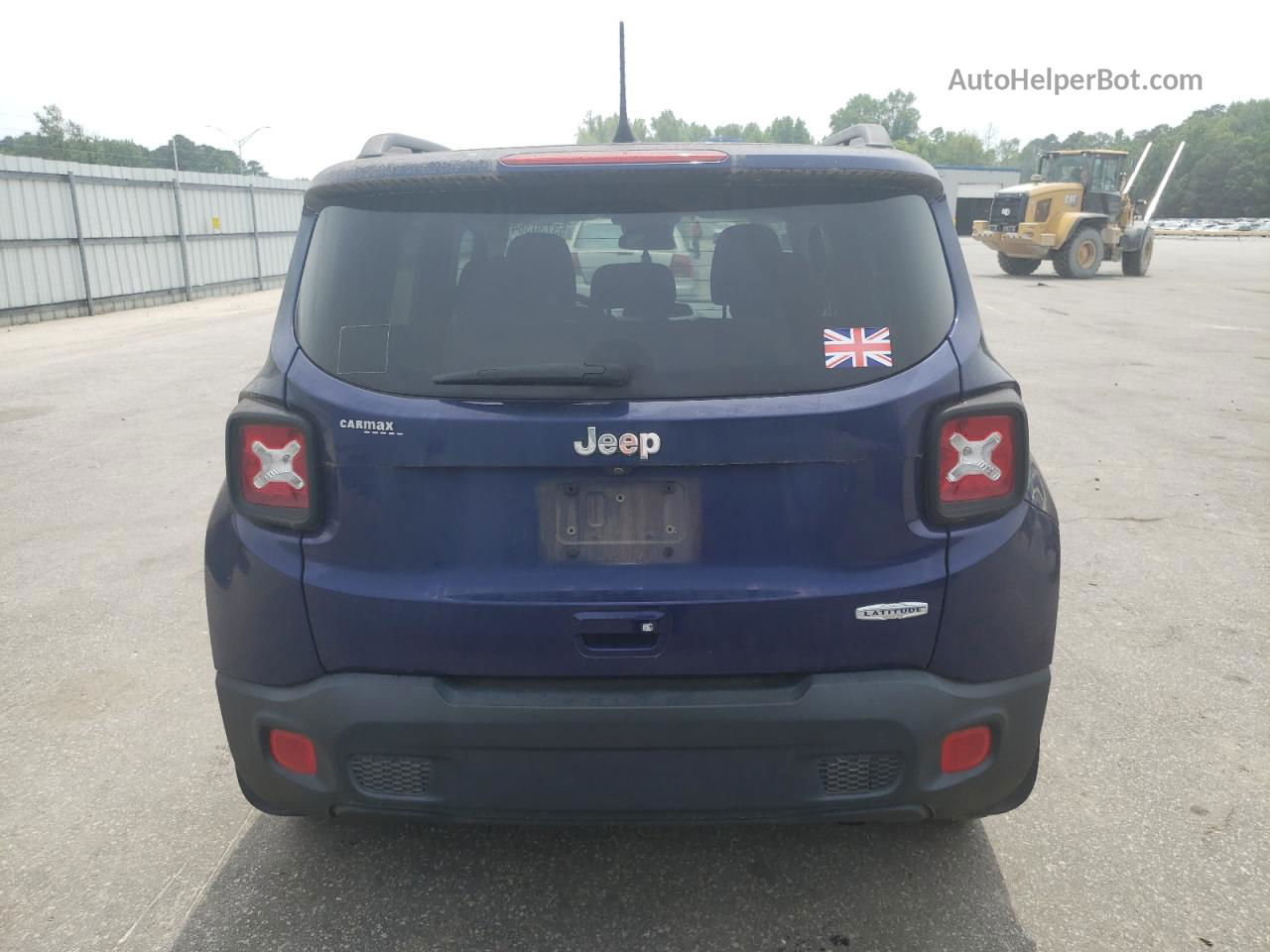 2018 Jeep Renegade Latitude Blue vin: ZACCJABB0JPJ35874