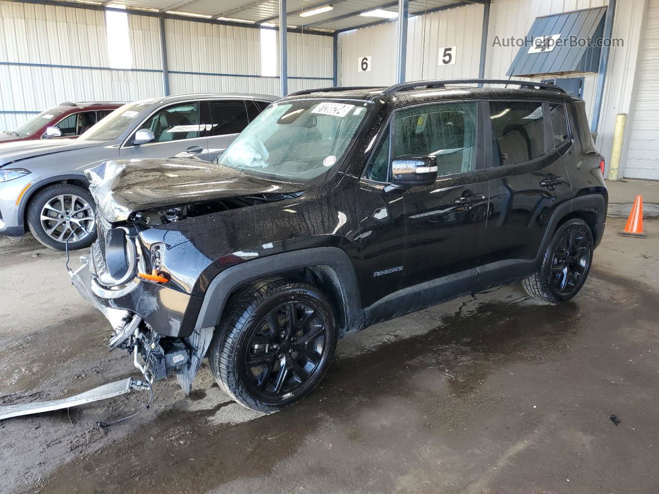 2017 Jeep Renegade Latitude Black vin: ZACCJABB1HPG41971