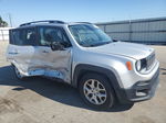 2017 Jeep Renegade Latitude Silver vin: ZACCJABB1HPG42909