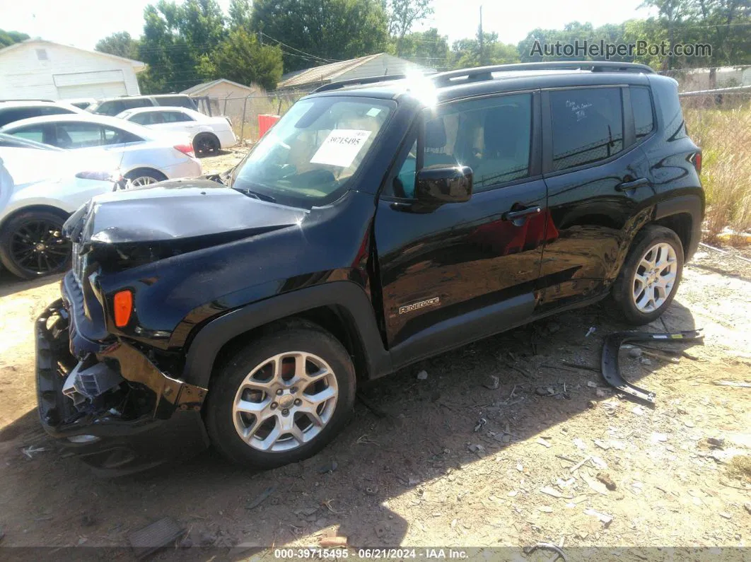 2018 Jeep Renegade Latitude Fwd Black vin: ZACCJABB1JPH13385